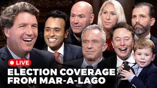 Tucker Carlson Election Night LIVE From MaraLago With Special Guests [upl. by Eliot]