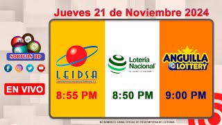 Lotería Nacional LEIDSA y Anguilla Lottery en Vivo 📺│Jueves 21 de Noviembre 2024 855 PM [upl. by Aldric943]