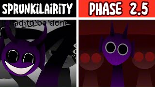 Sprunkilairity vs Phase 25  The Scariest Mods in Sprunki Incredibox [upl. by Reedy]