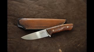 Knife Review Elmax with Root Handle Small 20sm Full Tang [upl. by Sawyer]