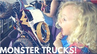 WHAT MY LITTLE BROTHER THINKS I DO  MONSTER TRUCKS [upl. by Toinette875]