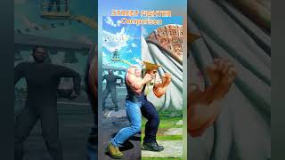 STREET FIGHTER  Comparison between Guile de Sf5 and Sf6 [upl. by Aehcim]