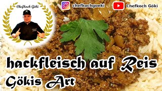 Gefüllte Pilze Rezept  Hackfleisch auf Reis Rezept  Gökis Art  Folge 6 [upl. by Alenson174]