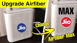 How to upgrade jio airfiber plan to jio airfiber max  Jio airfiber max high speed plans upgrade [upl. by Frederiksen]