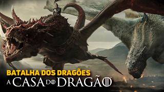 A Casa do Dragão EXPLICADO Vhagar vs Meleys e os DRAGÕES de WESTEROS [upl. by Eelytsirk]