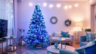 Christmas Decorations 2024 Elegant Festive Blue amp Silver Holiday Decor Ideas for Every Room [upl. by Ahsataj]