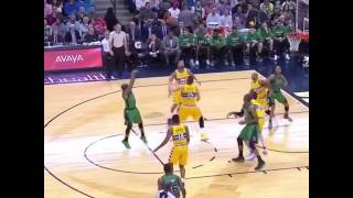 Isaiah Thomas AnkleBreaking Crossover On Jokic [upl. by Vanderhoek]