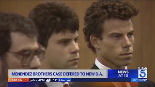 Menendez Brothers case deferred to new LA County DA [upl. by Lecirg]