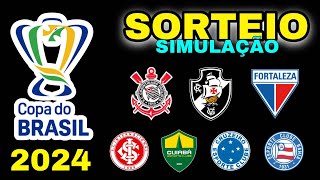 Sorteio da Copa do Brasil 2024 PALPITES [upl. by Priscilla]