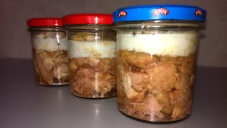 Zavařené vepřové maso ve vlastní šťávě recept [upl. by Eniamsaj]