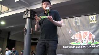 2014 California State YoYo Championships  1A  6th  Jensen Kimmitt [upl. by Ennahtur]