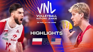 🇵🇱 POL vs 🇺🇸 USA  Highlights Final  Mens VNL 2023 [upl. by Ballard515]