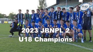 Highlight from 2023 JBNPL2 U18 Round 22 Northcote City FC vs Caroline Springs George Cross FC HD [upl. by Jobie691]