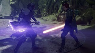 STAR WARS Jedi Fallen Order  Purge Troopers Vs Night Brothers [upl. by Kendre604]