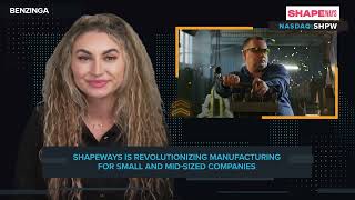 Heres How Shapeways NASDAQ SHPW Is Revolutionizing Manufacturing For Small amp MidSized Companies [upl. by Anaele]