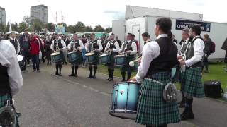 Worlds 2015  Inveraray amp District Pipe Band Drum Corps  Medley [upl. by Nuahsyt65]