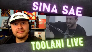 Ok he can rap  Sina Sae  Toolani Live performance   REACTION [upl. by Giltzow]