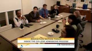 Inside the college admissions process Parenting TODAYshow com [upl. by Rehtae]