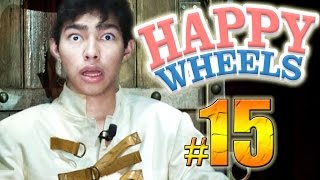 NO TE MUEVAS O PIERDES 2  Happy Wheels Episodio 15 [upl. by Aeirdna36]