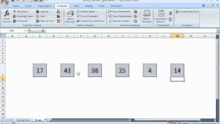 Create an Excel Lottery Number Generator [upl. by Yesnil]