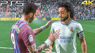 FIFA 22  Real Madrid vs Barcelona  El Clasico  PS5™ Gameplay 4K 60FPS [upl. by Einegue]