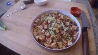 First Person Cooking Mapo Tofu [upl. by Arvad883]