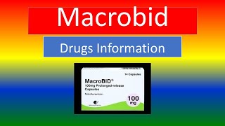 MACROBID  Generic Name Brand Names How to use Precautions Side Effects [upl. by Henriques]