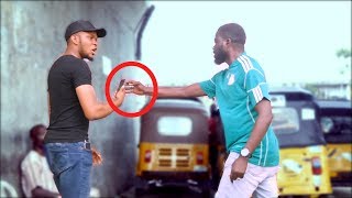 Extreme Fake Selfie  African Prank [upl. by Howe]