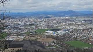 Horst Ragusch ist heute auf den Predigtstuhl gewandert und hat diesen Blick auf Klagenfurt geschickt [upl. by Arrekahs837]