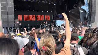 The Dillinger Escape Plan  43 Burnt LIVE 6824 No Values Festival Pomona CA [upl. by Aikram]