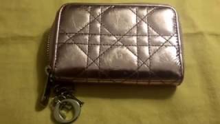 Dior Zip Card Holder Review [upl. by Philips161]