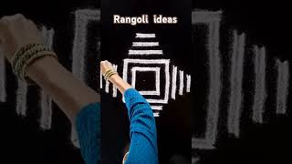 Rangoli design fo beginner diy study with jannat  happy [upl. by Gavrielle]