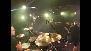 The Gakk  News In The Clock live at Rebellion Festival DRUM CAM [upl. by Also]