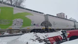 BNSF 6973 East in Wyanet IL 12224 [upl. by Goldin]