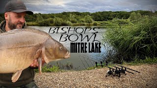 Fishing A Former Limestone Quarry  Bishops Bowl Mitre Lake Peg 14  Martyns Angling Adventures [upl. by Htiel]