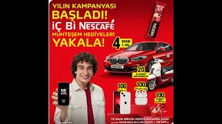 Nescafe 3ü 1 Arada 20232024 Yeni Çekiliş Kampanyası [upl. by Mace]