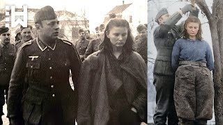 Jugoslawische TeenagerPartisanin öffentlich von den Nazis erhängt  Lepa Radić [upl. by Nollat519]