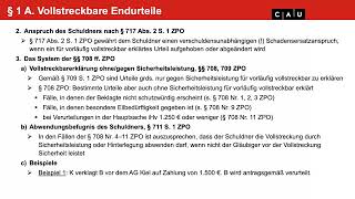 Zwangsvollstreckungsrecht – Folge 02 Vollstreckungstitel und Vollstreckungsklausel [upl. by Narmak]