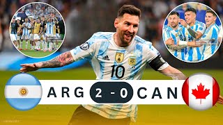 Messi Beats Canada At Copa America With The Humiliating Performance In This Match [upl. by Daney922]