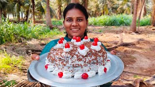 INSTANT BLACK FOREST CAKE  Easy Cake Recipe  Banana Leaf Cooking [upl. by Knoll]