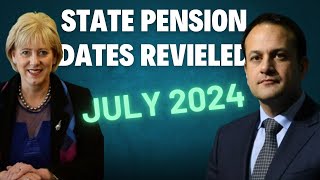 EXCITING NEWS SENIORS  STATE PENSION DEPOSIT DATES UNVEILED JULY 2024  FOR IRELAND SENIORS [upl. by Hailahk]