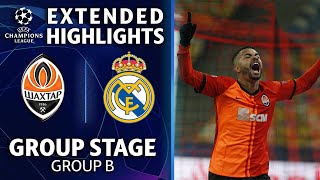 Shakhtar Donetsk vs Real Madrid Extended Highlights  UCL on CBS Sports [upl. by Larret]