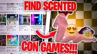 WORKING Oders and Scented Con Games  How to find them in Roblox 2021 [upl. by Ylrbmik373]