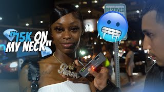 TESTING STRANGERS DIAMONDS PT9  FORT WORTH EDITION 🥶💎INTERVIEW [upl. by Vorfeld]