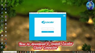 Zscaler  How to Download Install Zscaler client connector App in WindowMacLinux Client [upl. by Ivy161]