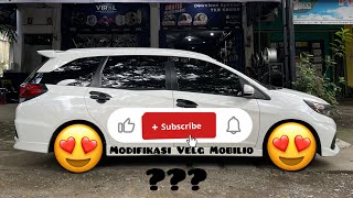 MODIFIKASI HONDA MOBILIO VELG HSR WHEEL 🫶🏽 mobilio hsrwheel aceh bandaaceh [upl. by Inaffit365]