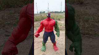 Happy Hulk amp Spidey  Marvel Toys [upl. by Aiehtela899]