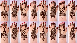 New stylish front hand mehndi design  Easy amp simple mehndi design  Mehndi ka design  mehndi [upl. by Lledyl141]