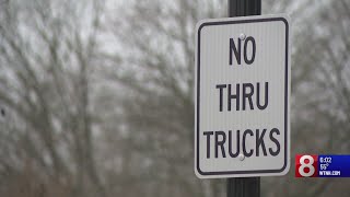 Voluntown residents concerned about tractortrailer traffic [upl. by Oletta]