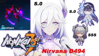 Honkai Impact 3rd EU Nirvana Jizo Mitama Dominance D494 542 Pts DWS034 HoRbS0 TASSS [upl. by Saphra588]